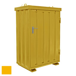 Container voorraadcontainer standaard Oppervlakte behandeling:  gelakt.  L: 1100, B: 700, H: 1600 (mm). Artikelcode: 99-1815-1023